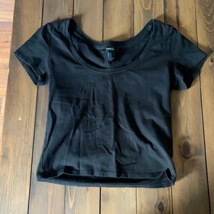 Forever 21 black crop